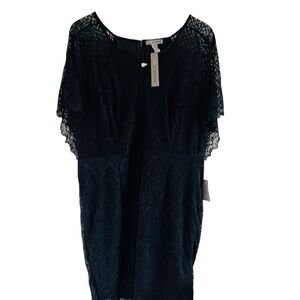 Love X Design Lace Black Dress